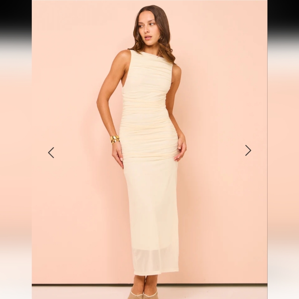 Butter Yellow Graduation Dress - NWOT‎ Significant Other Saria Midi Dress Size 6